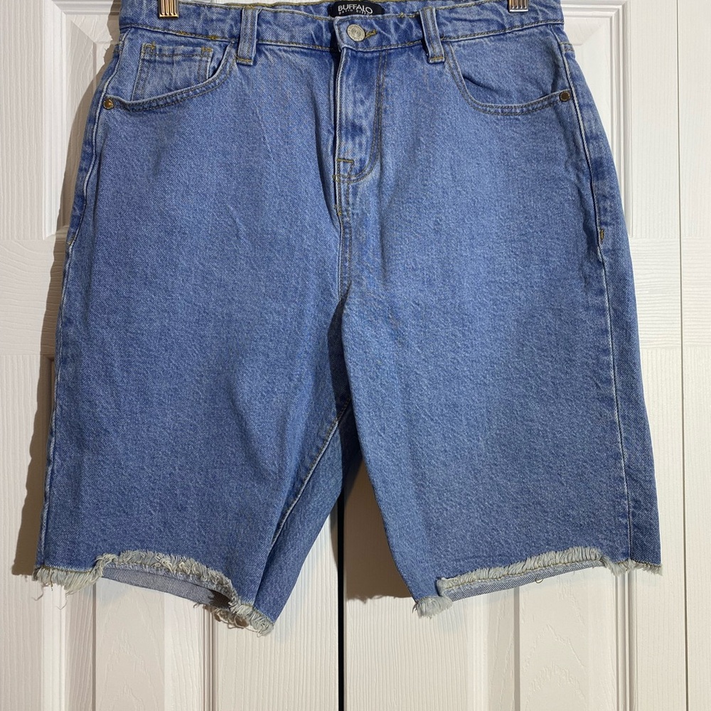 Blue Denim Jean Shorts